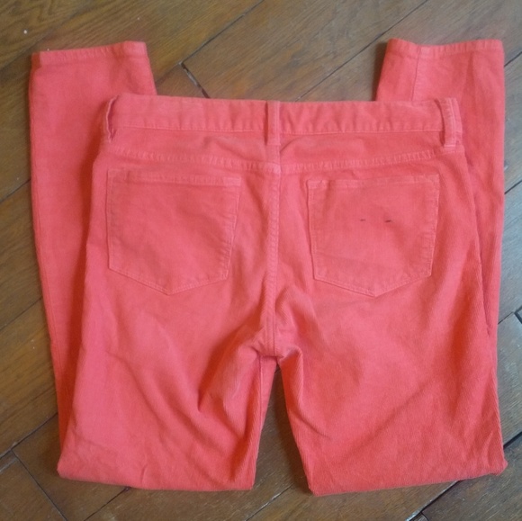 SALE!! J. Crew Toothpick Cords, Neon Pink - Picture 3 of 6